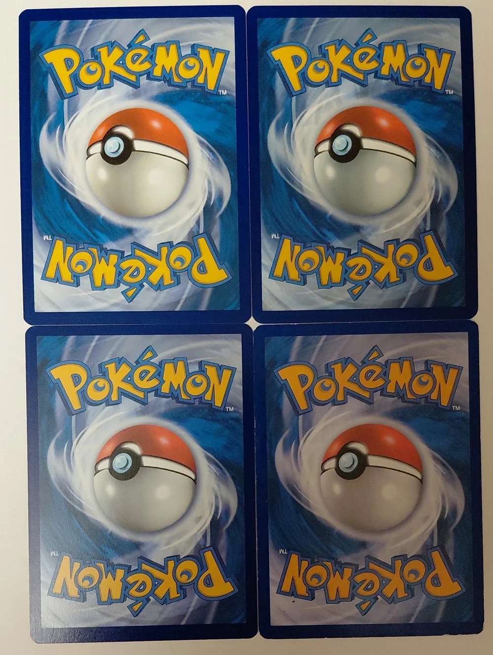 Vulpix Pokemon - 4 Card Lot
